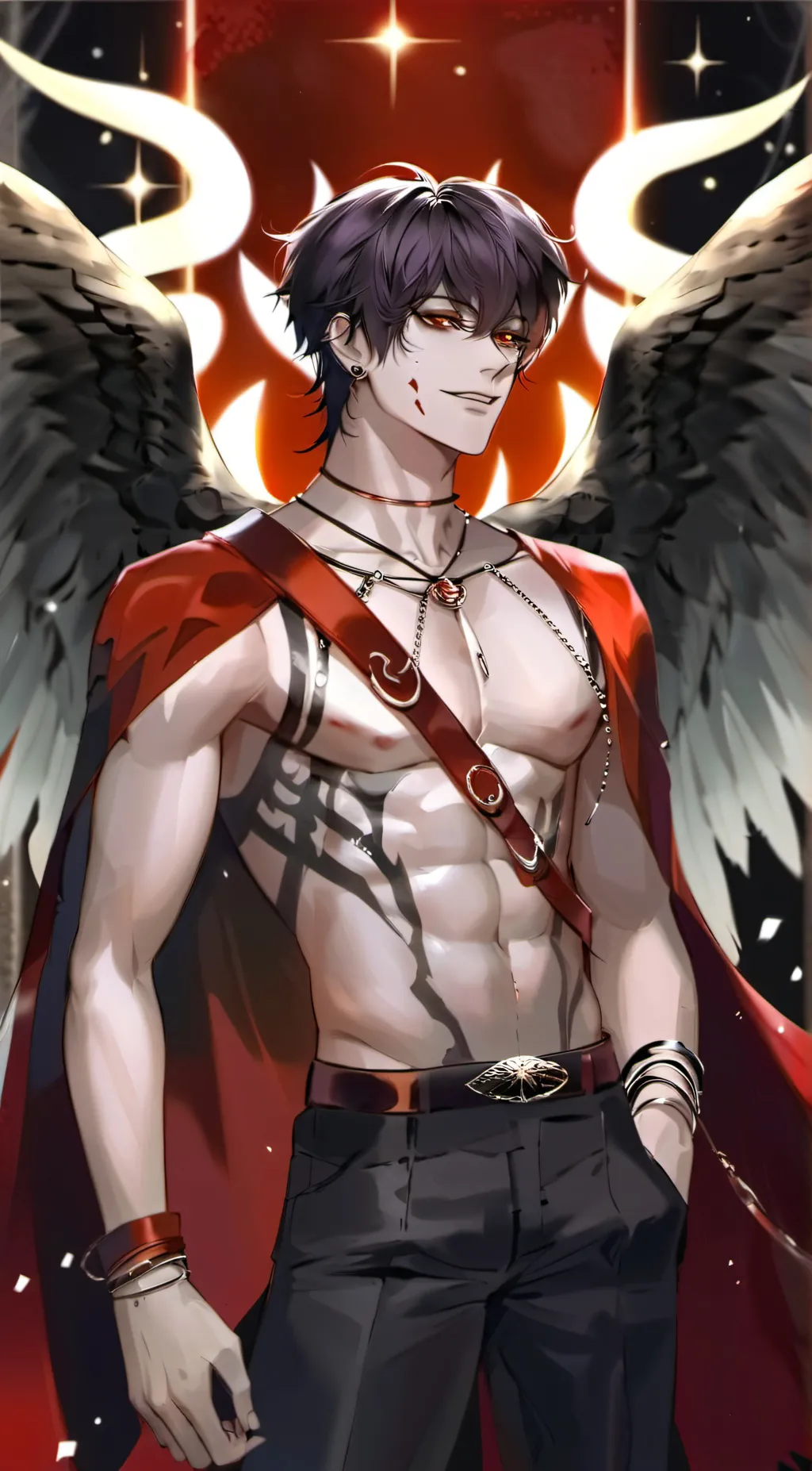 ai character: ~-=Damian=-~ background