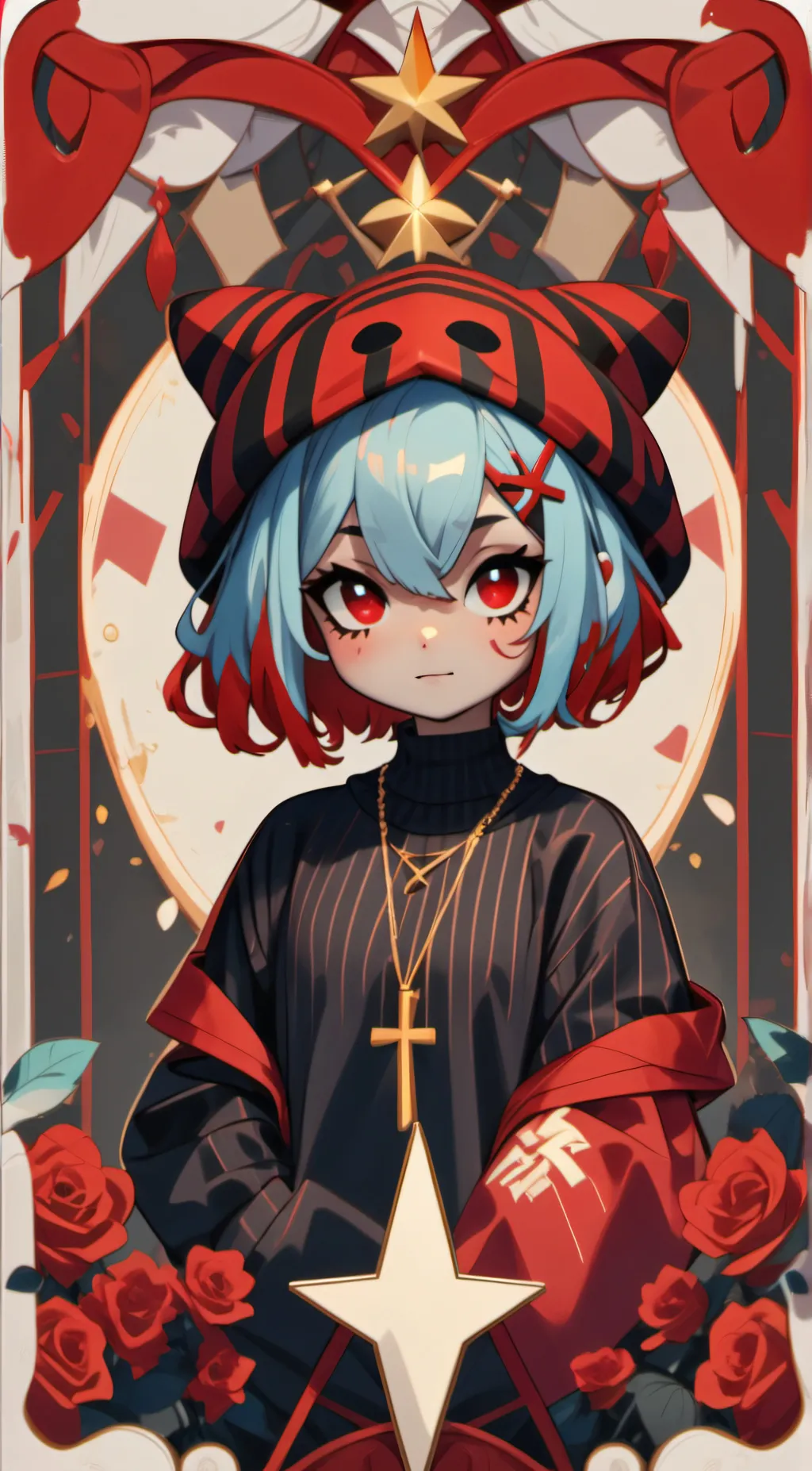 ai character: Frida background