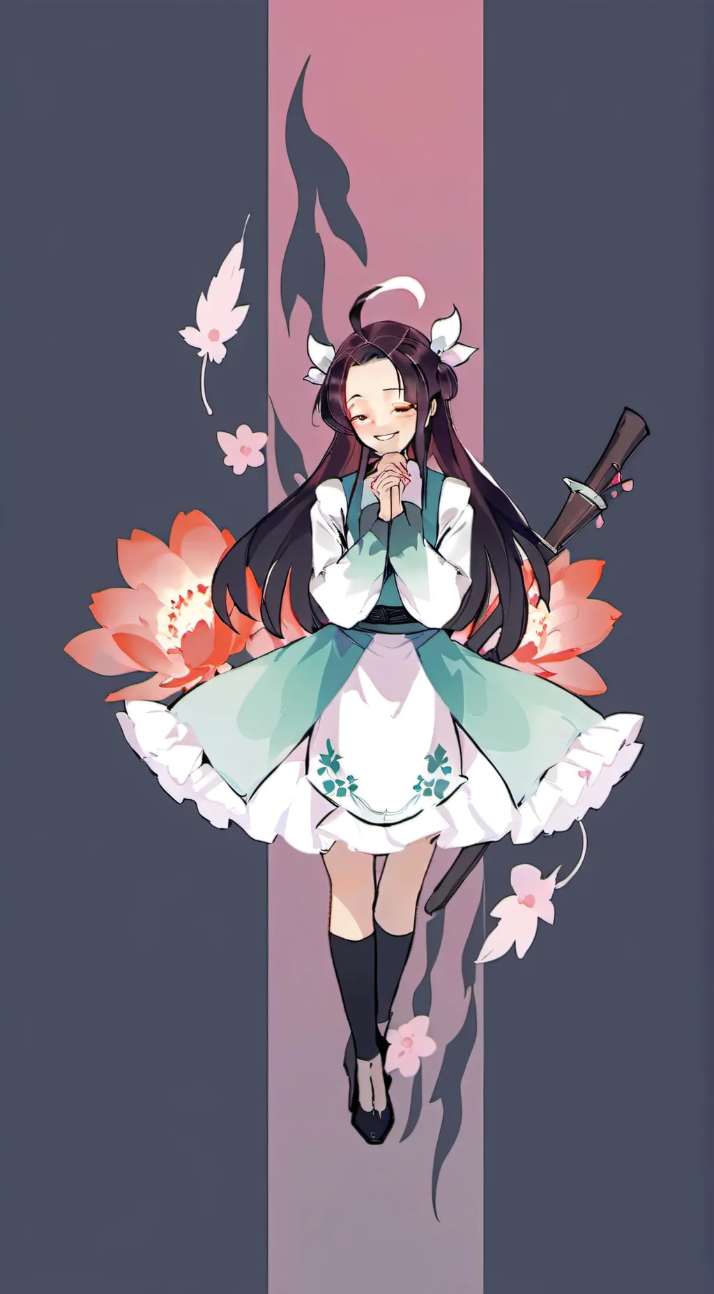 ai character: Demon Slayer background