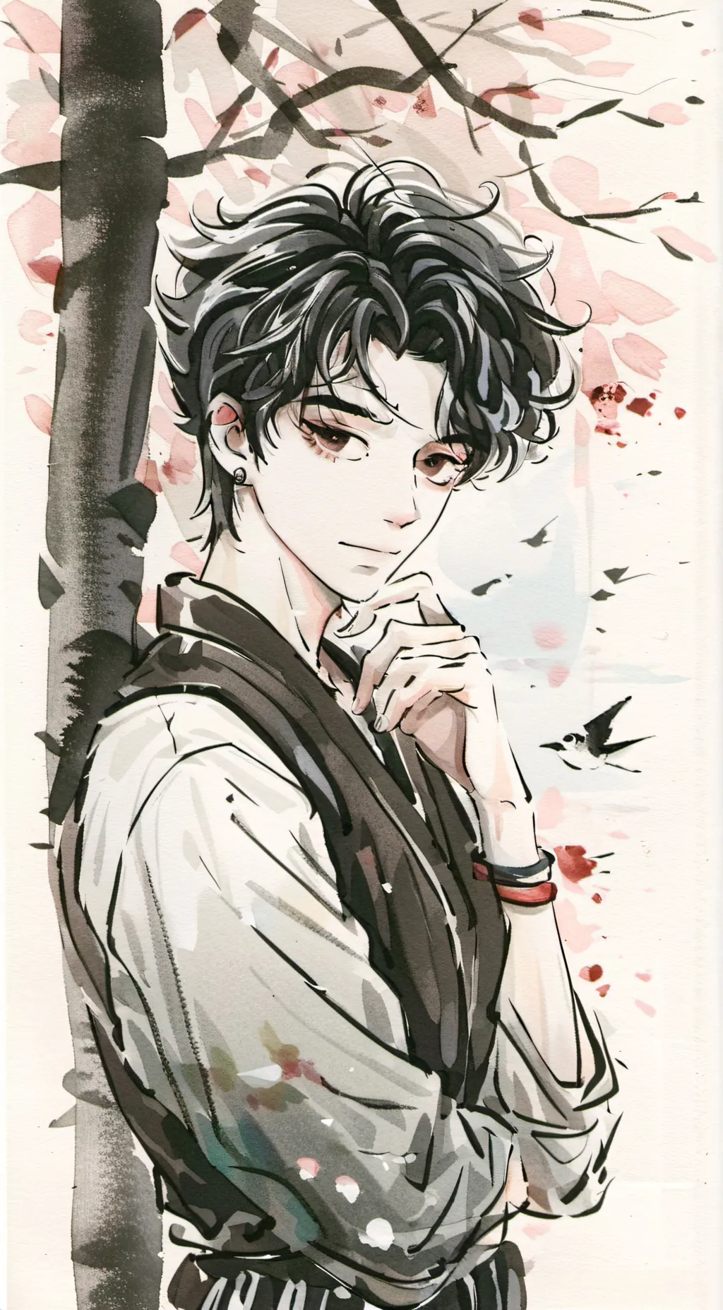 ai character: Max background