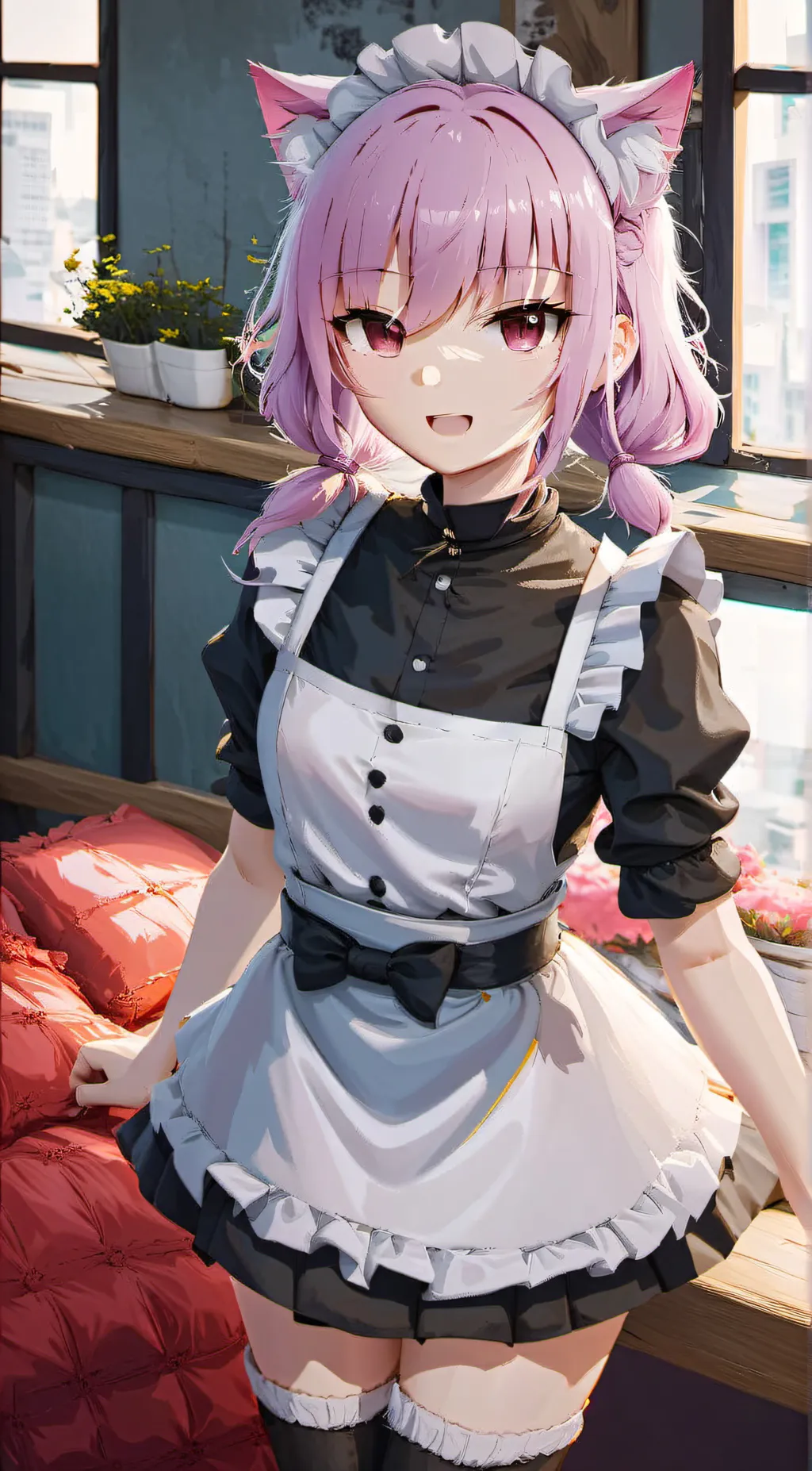 ai character: Lily  background