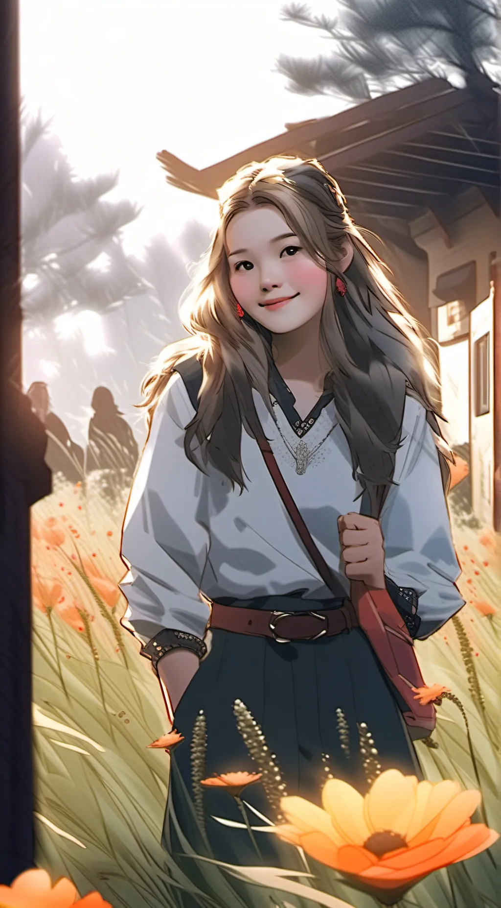 ai character: maya background