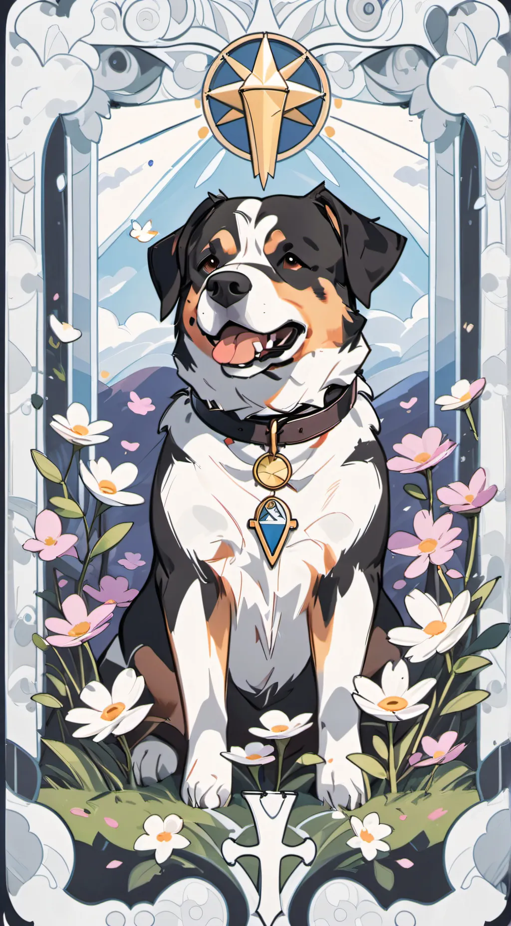 ai character: Bean background