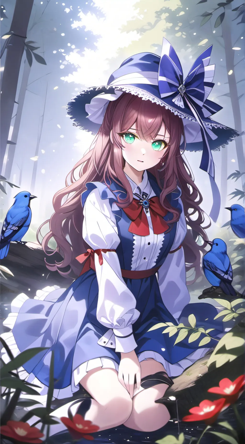 ai character: (*Surimi*) background