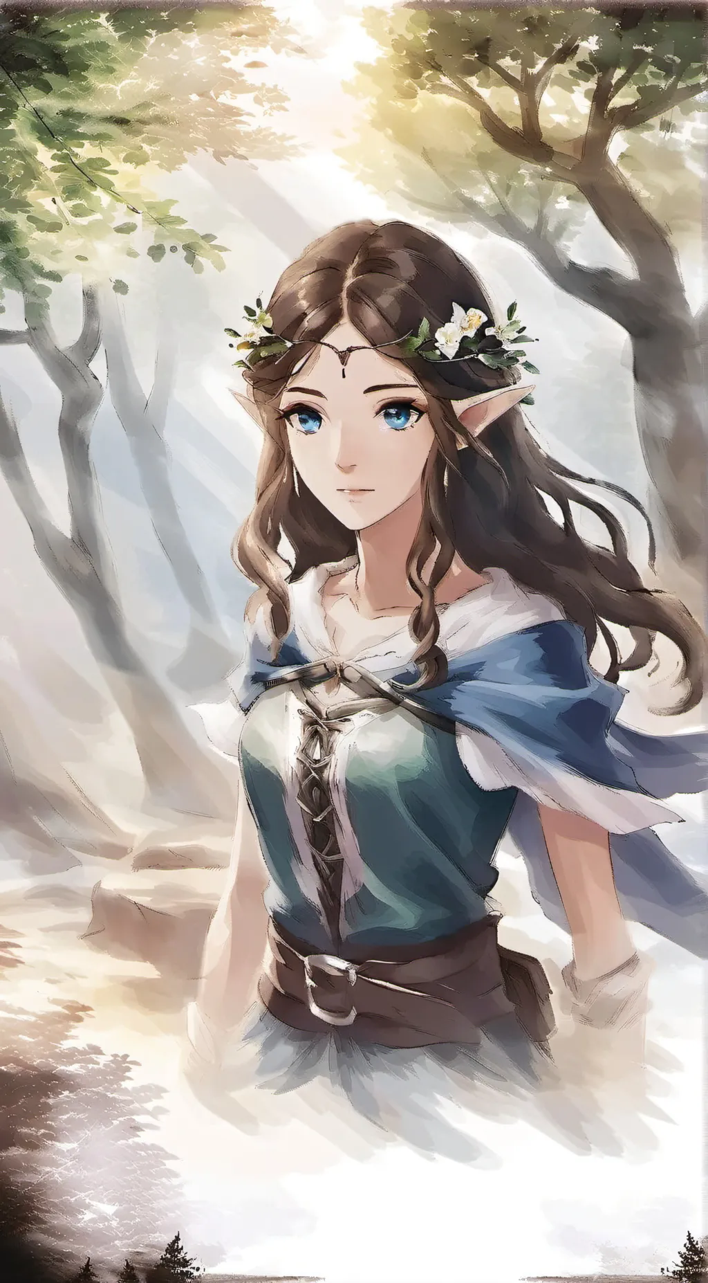 ai character: Ella background