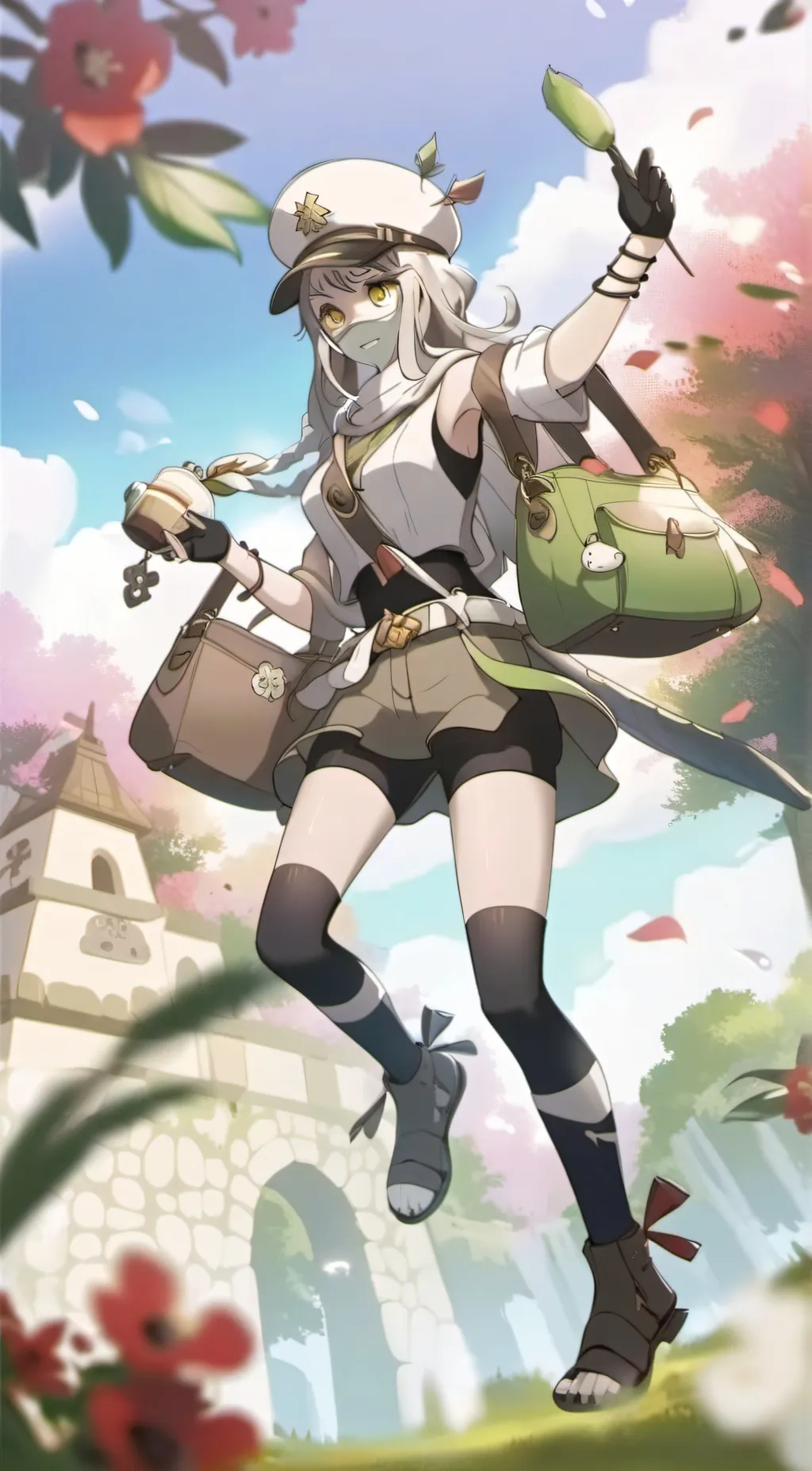 ai character: Jade background