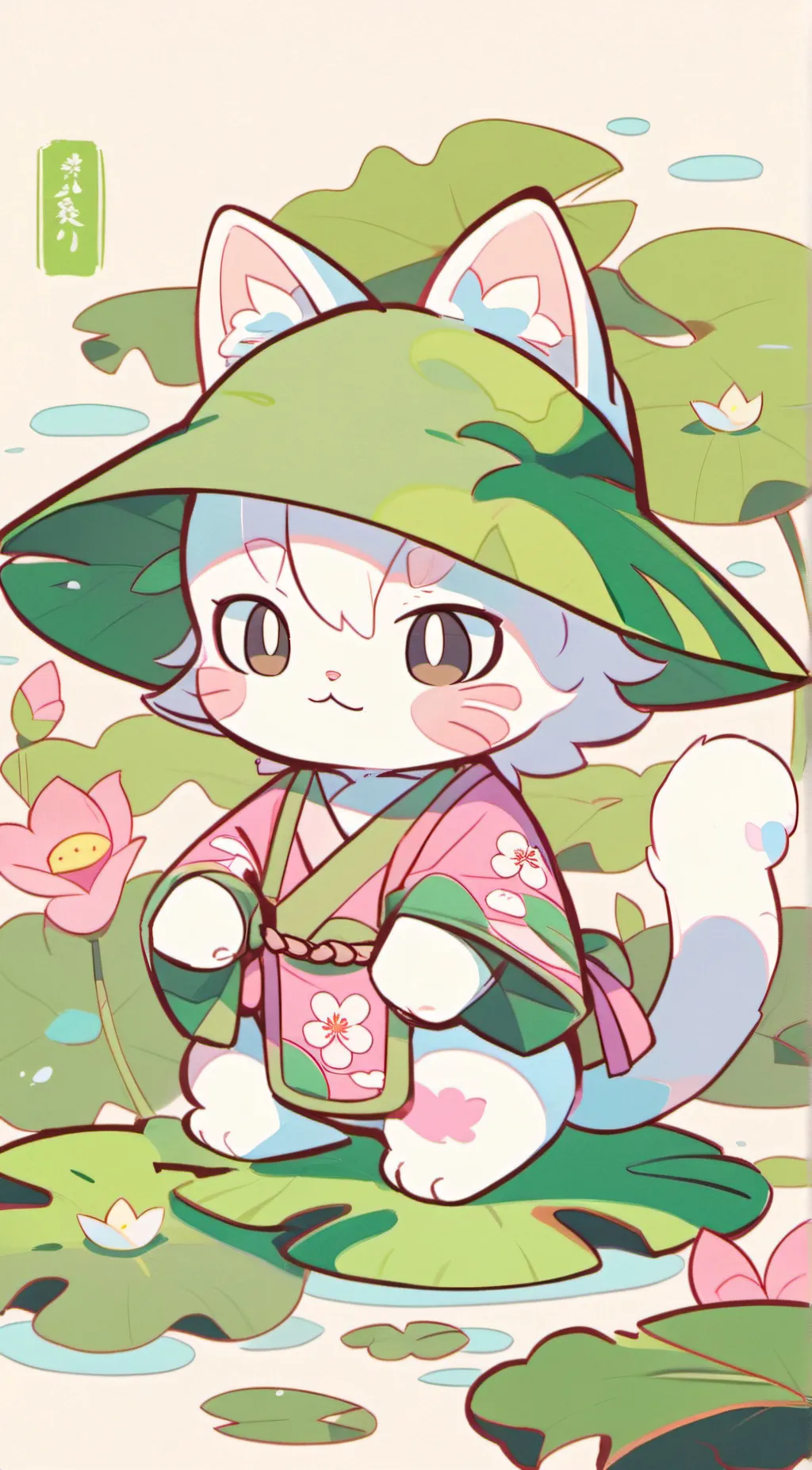 ai character: Cattail pvz background