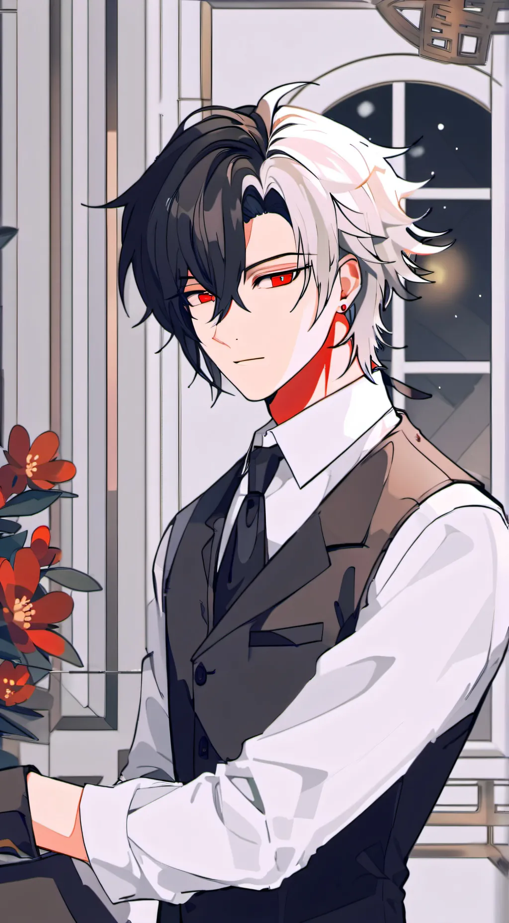 ai character: butler noah background