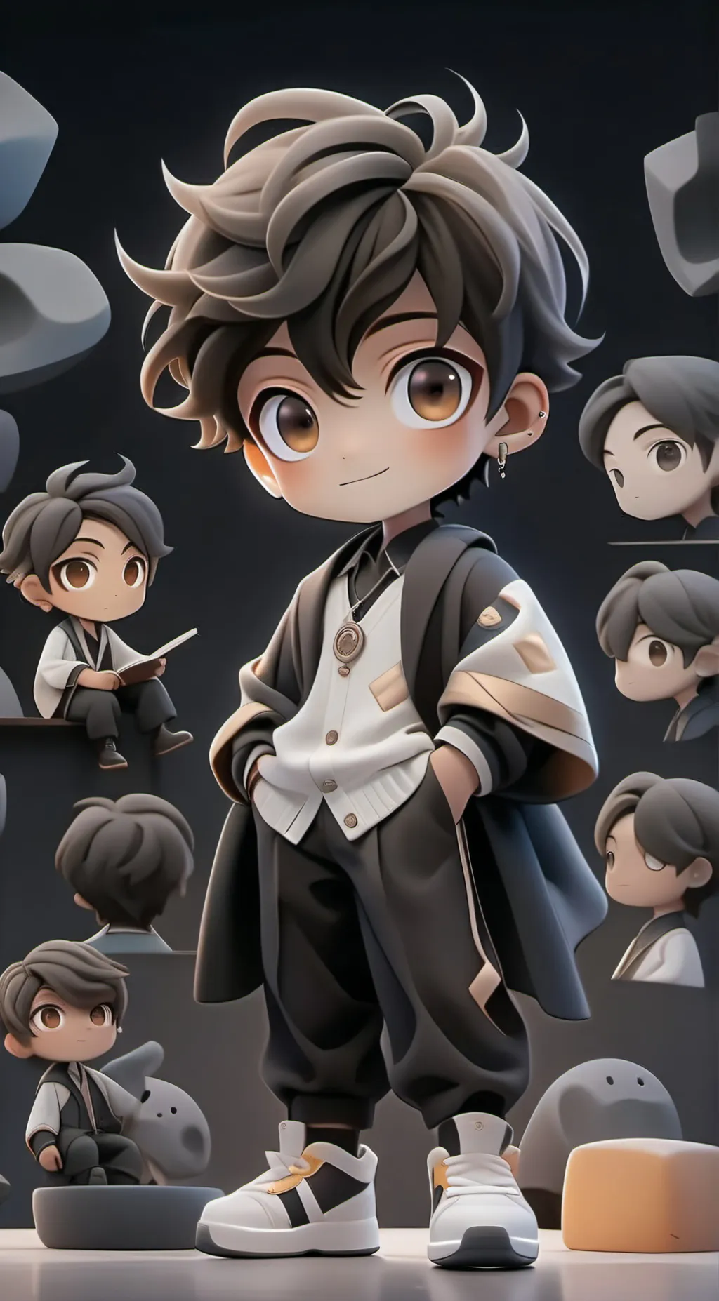 ai character: Aiydin background