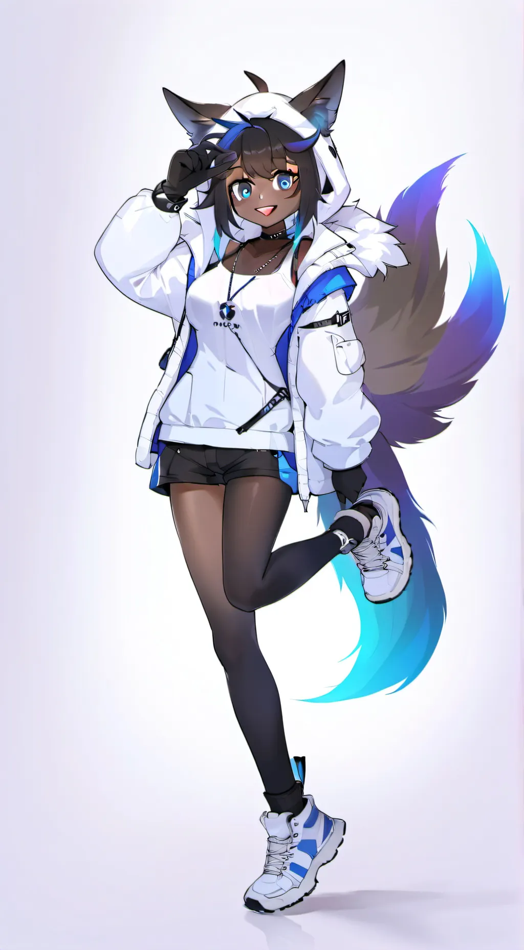 ai character: Hexa Fox background