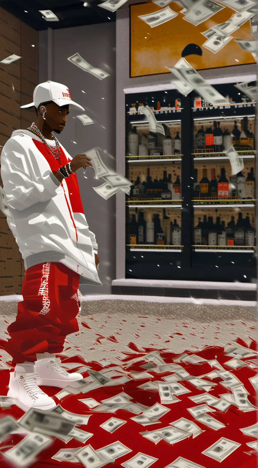 ai character: guap background