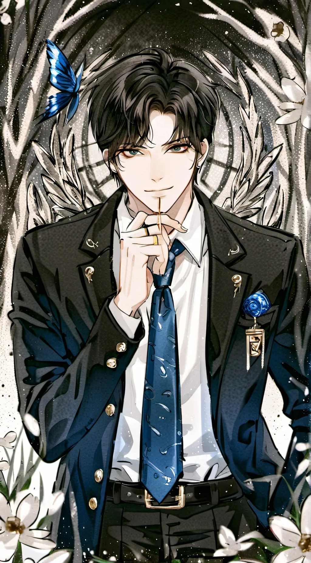 ai character: Damon background