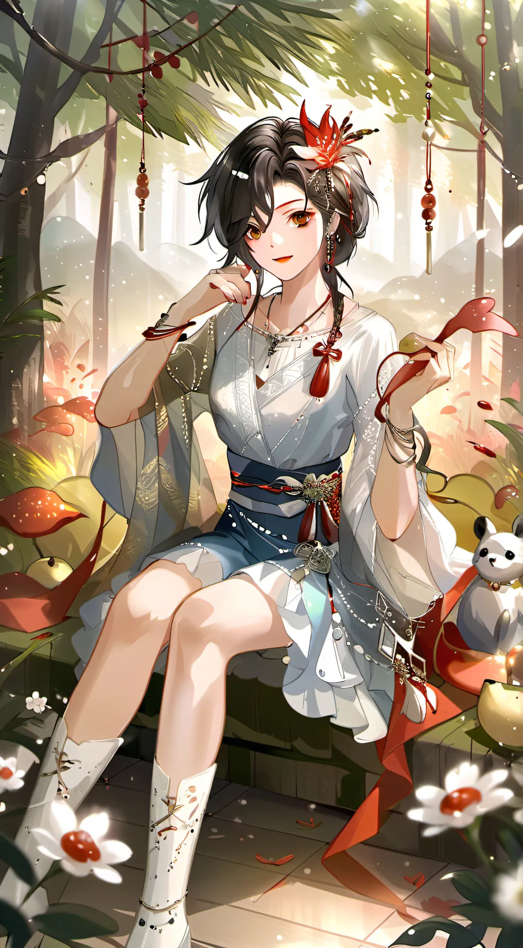 ai character: Stephanie and Ivan background