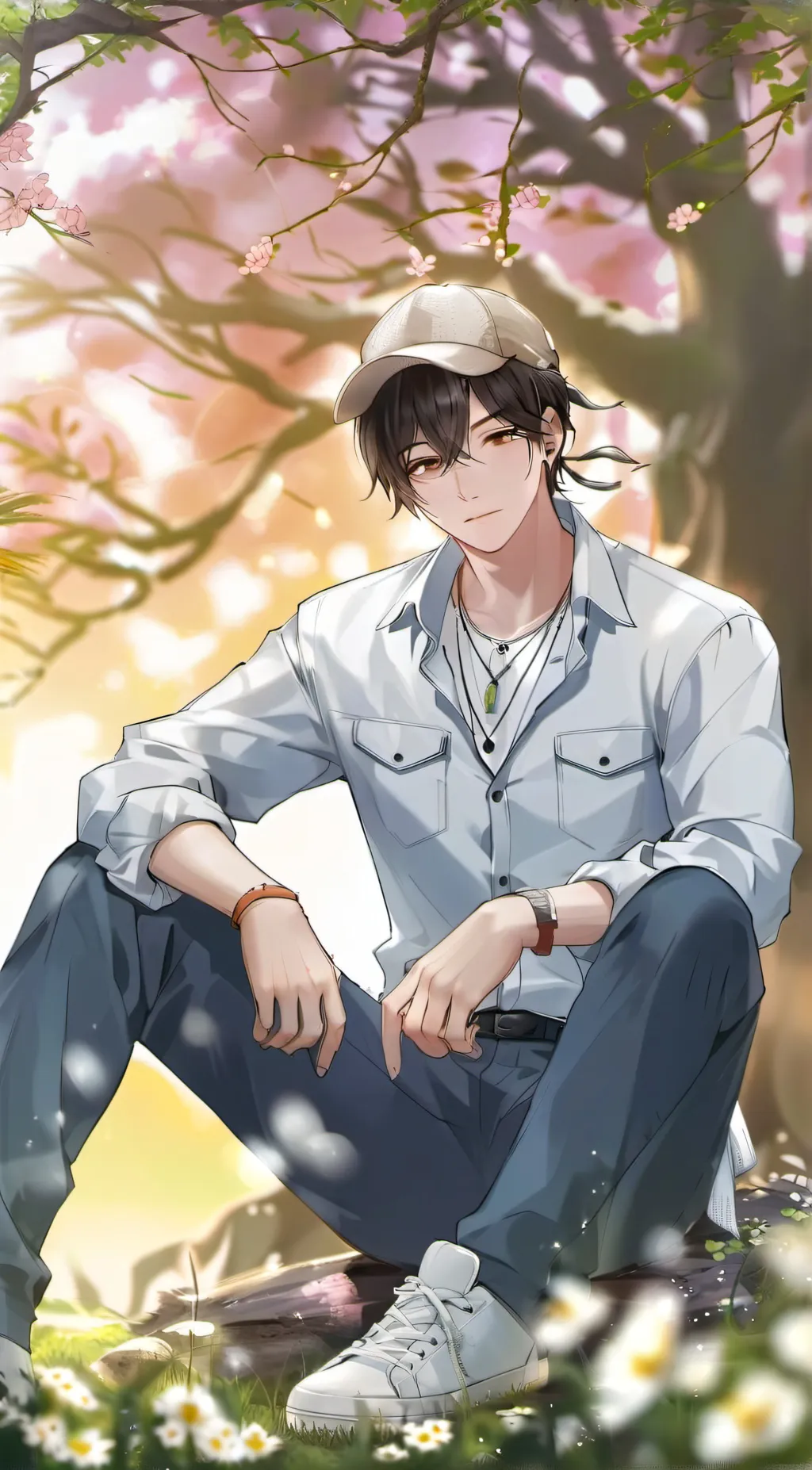 ai character: Kevin  background