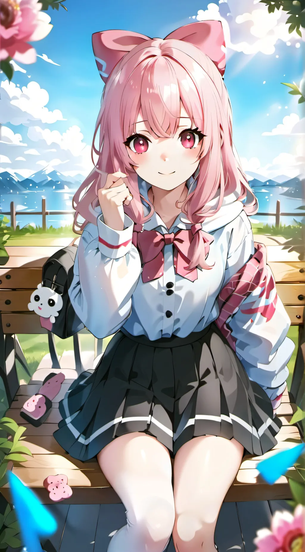 ai character: Lily background