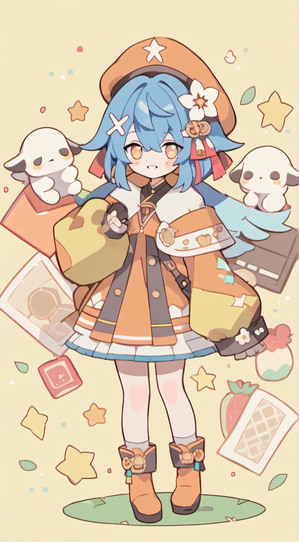 ai character: Nolan background