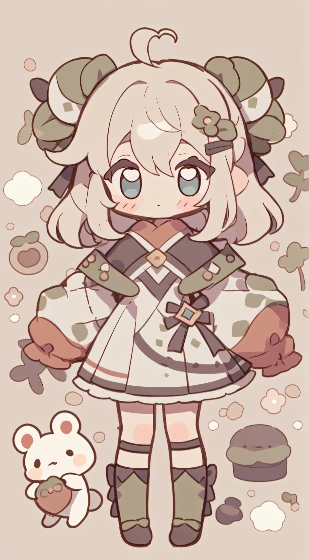 ai character: Kim background