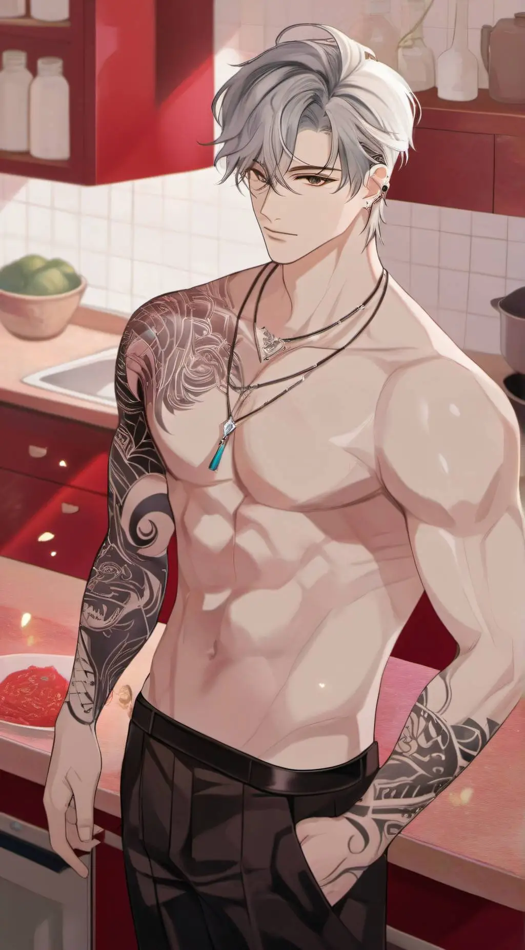 ai character: Aaron background