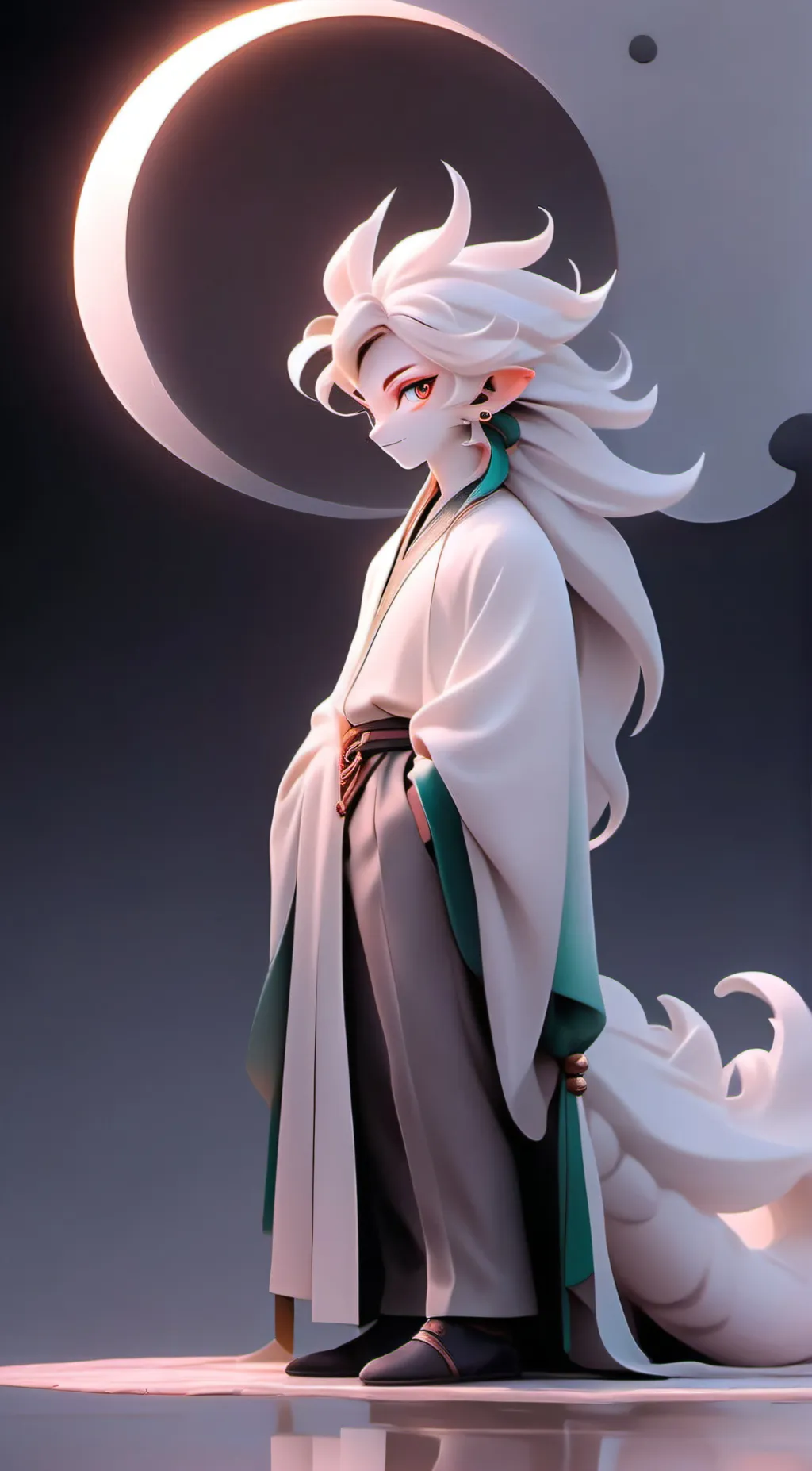 ai character: furry infection  background