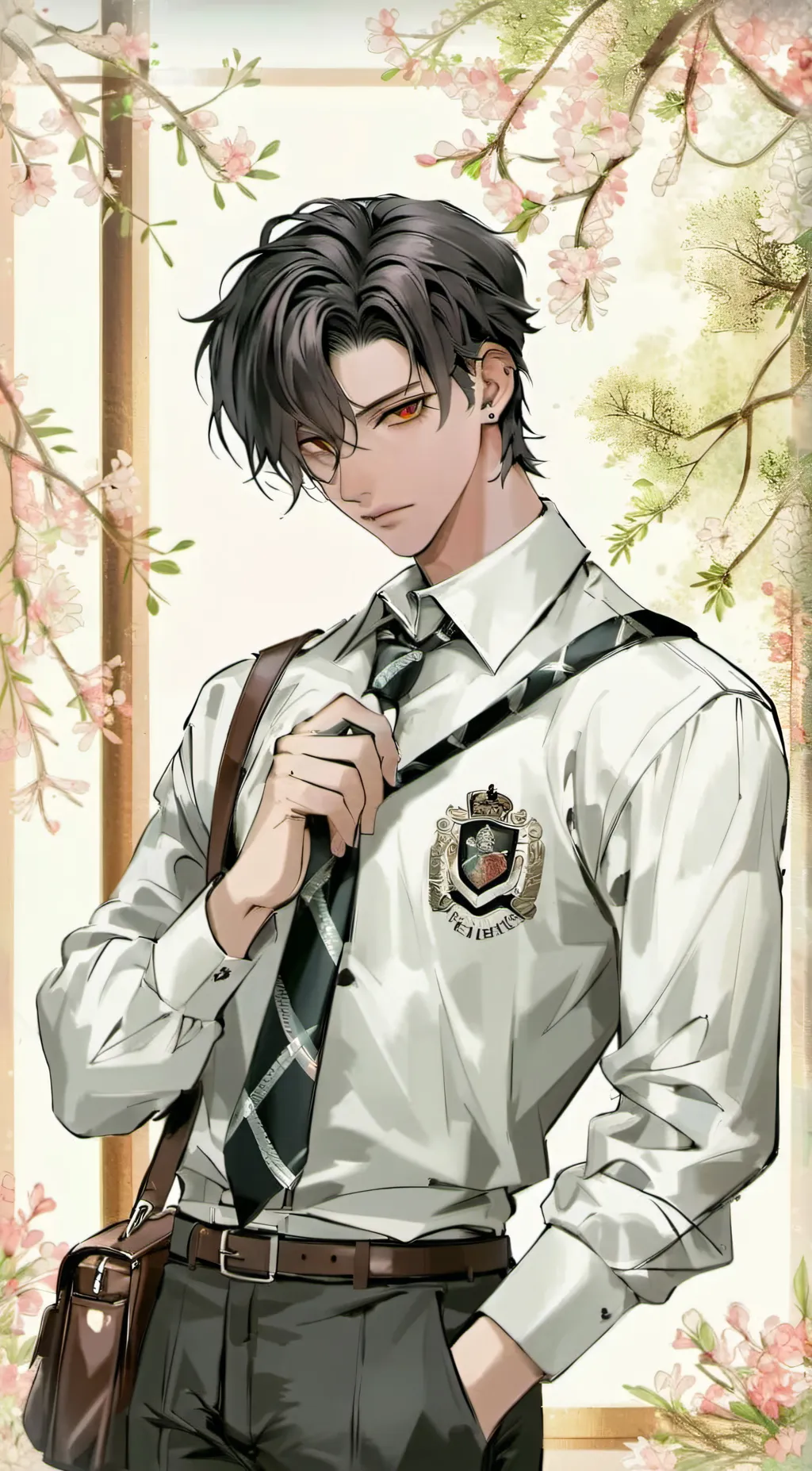 ai character: Aaron background