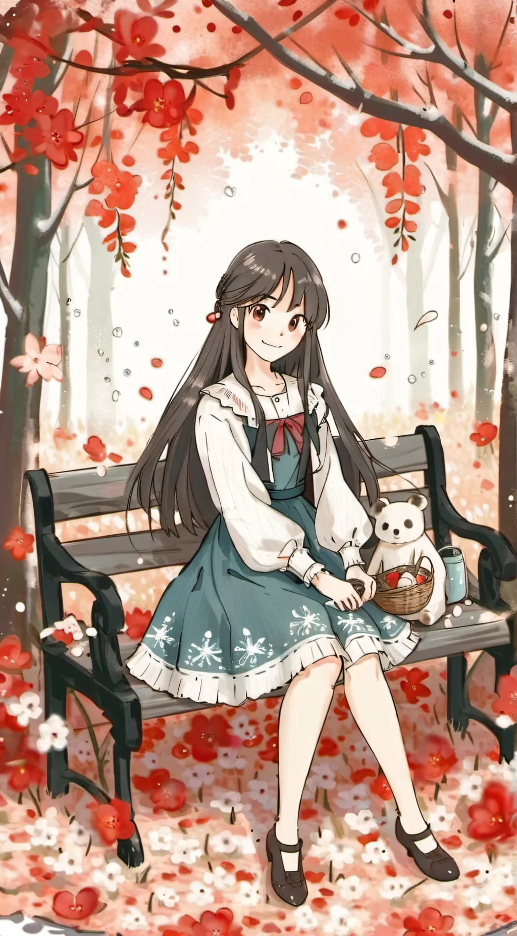 ai character: hinato-san background