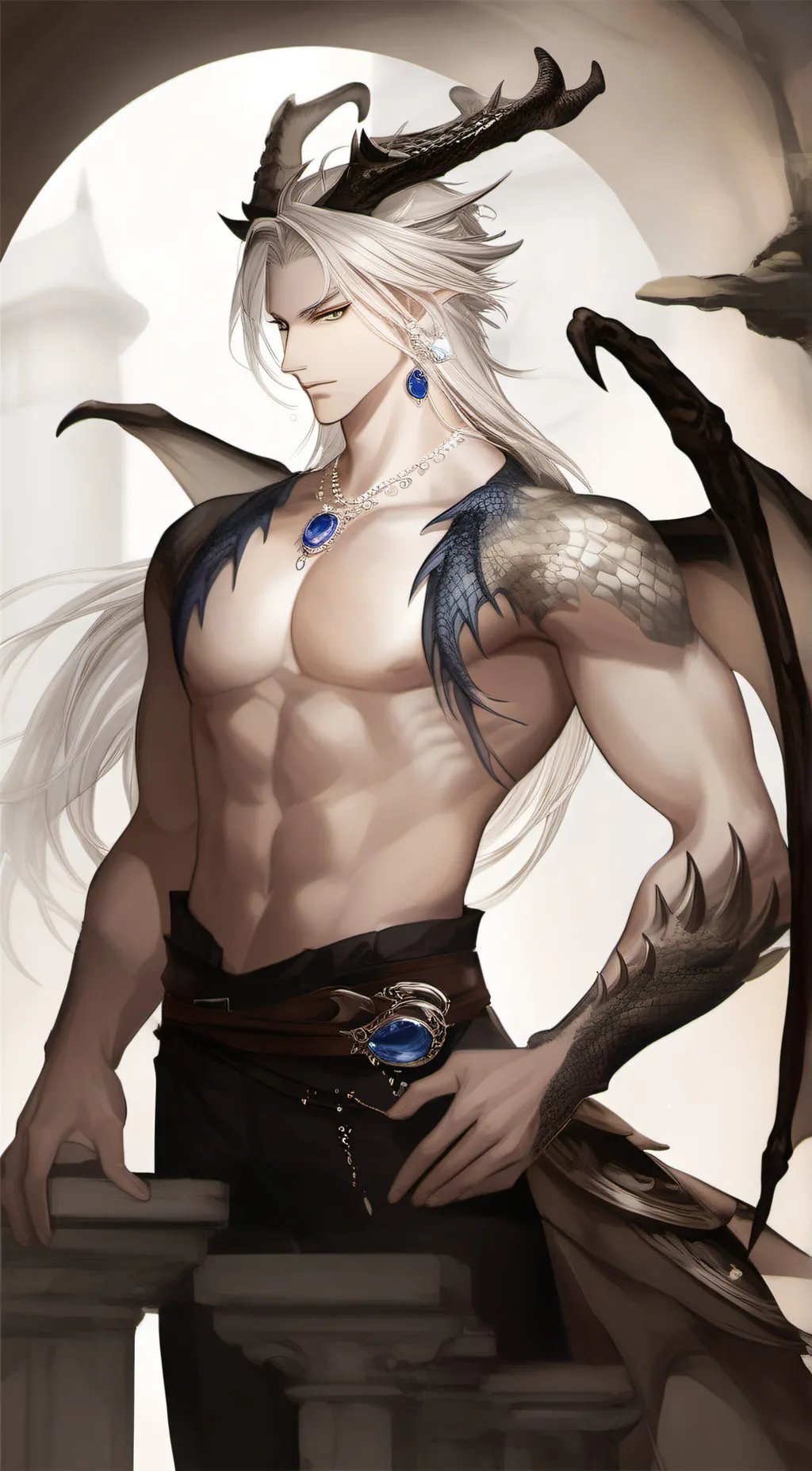 ai character: Asher background