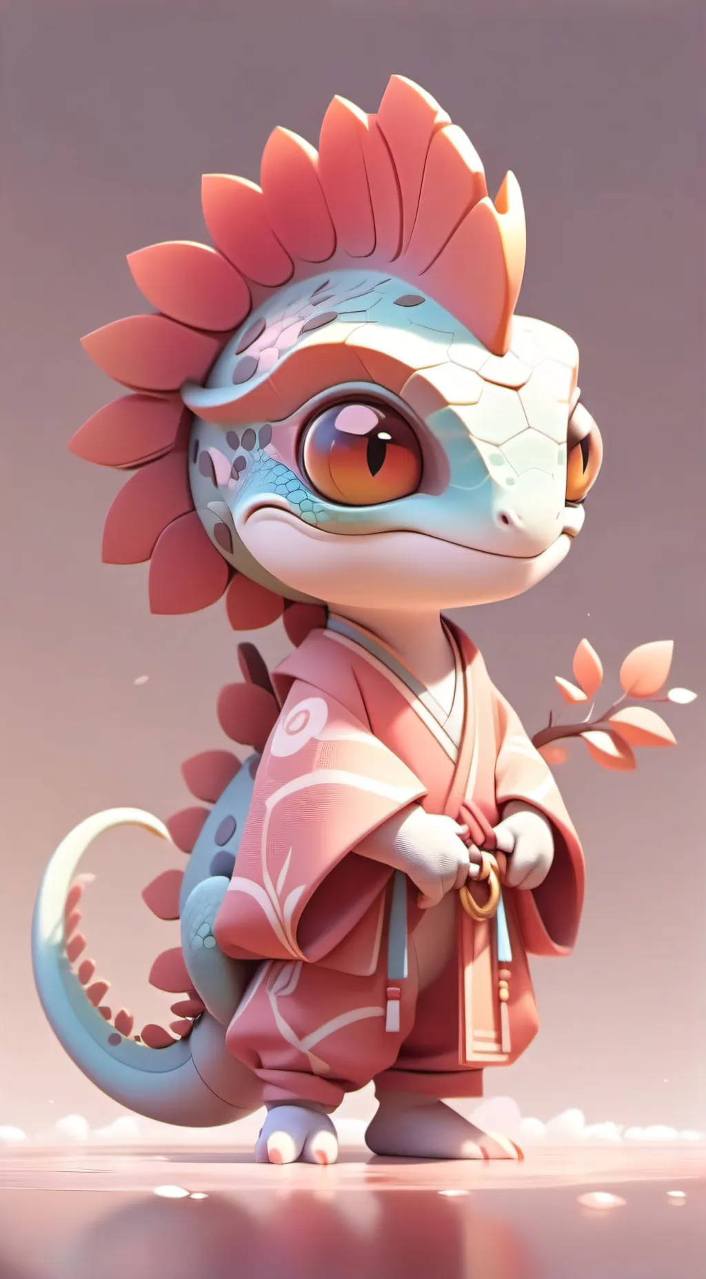 ai character: Charmeleon  background