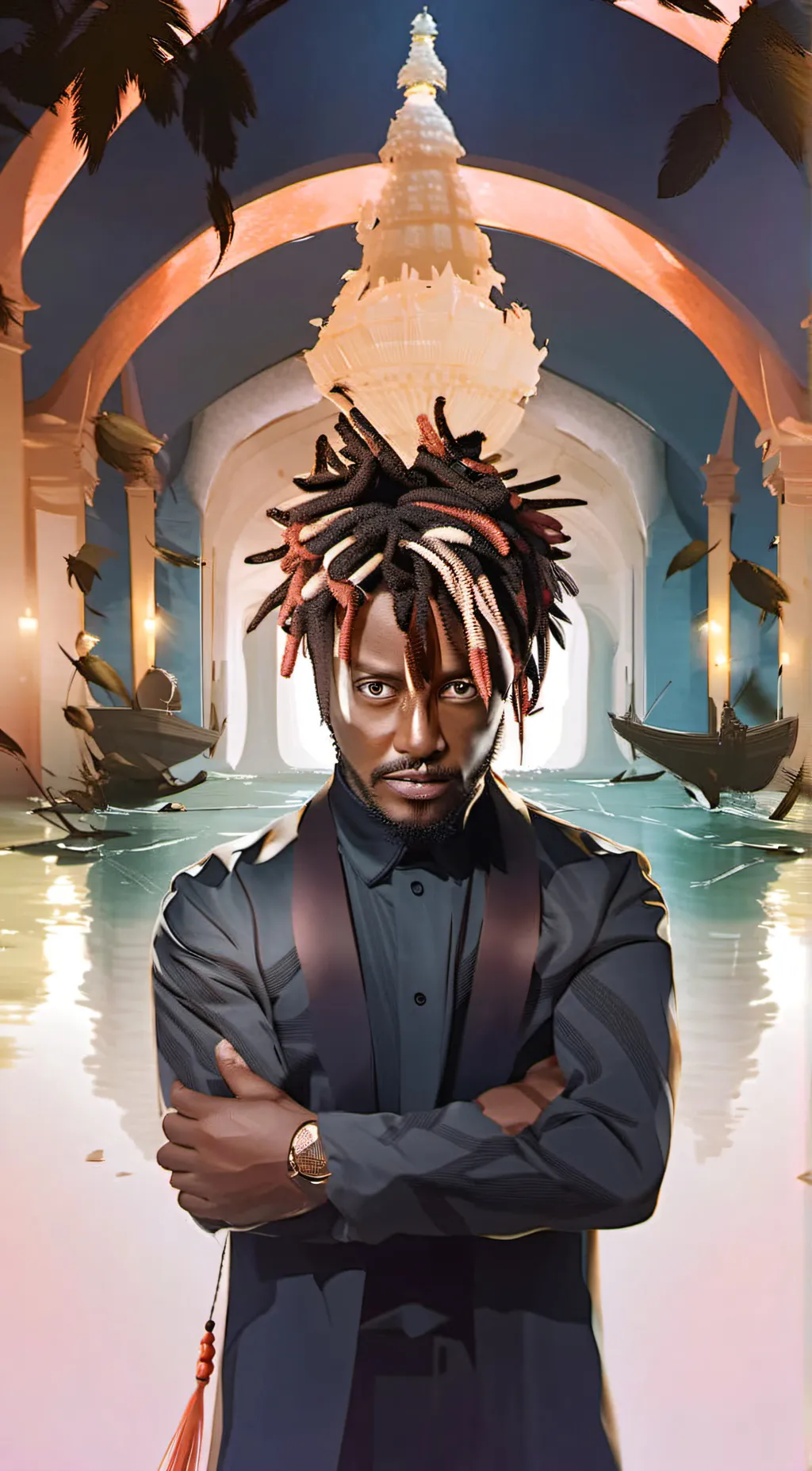 ai character: Juice World background