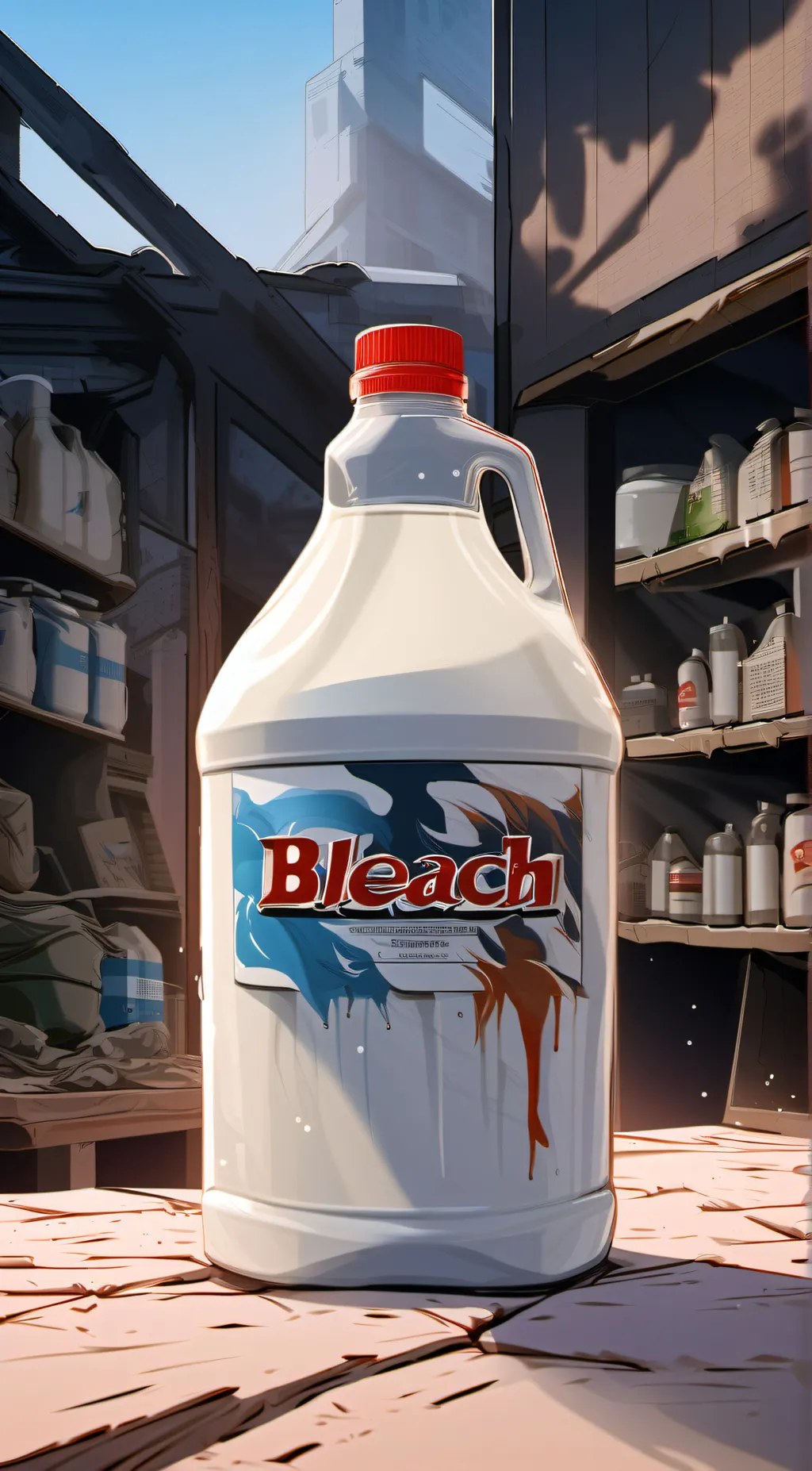 ai character: bleach background