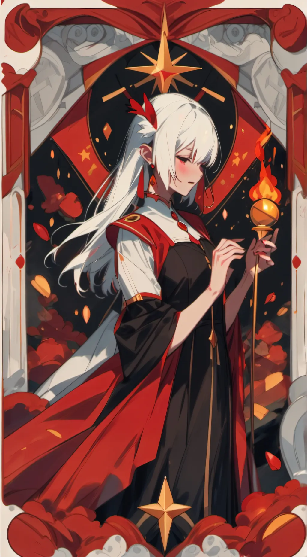 ai character: Serena background