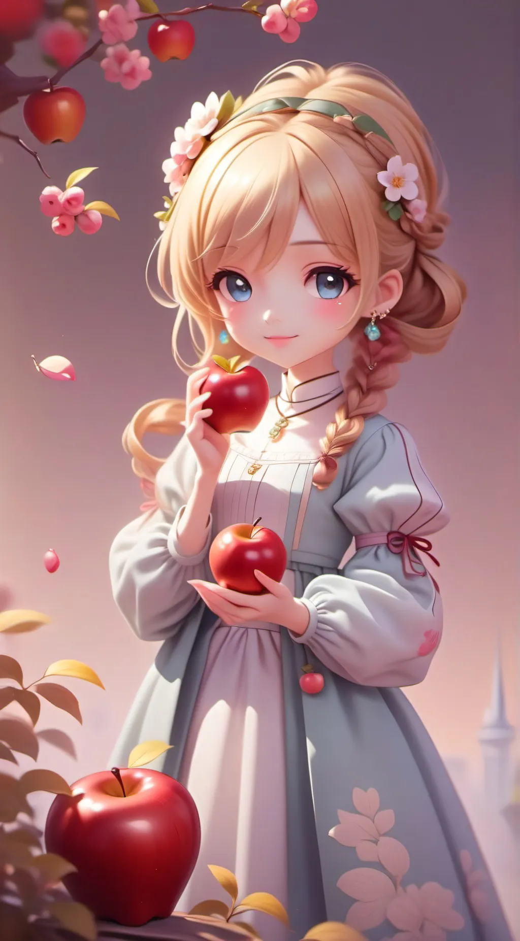 ai character: Applejack  background