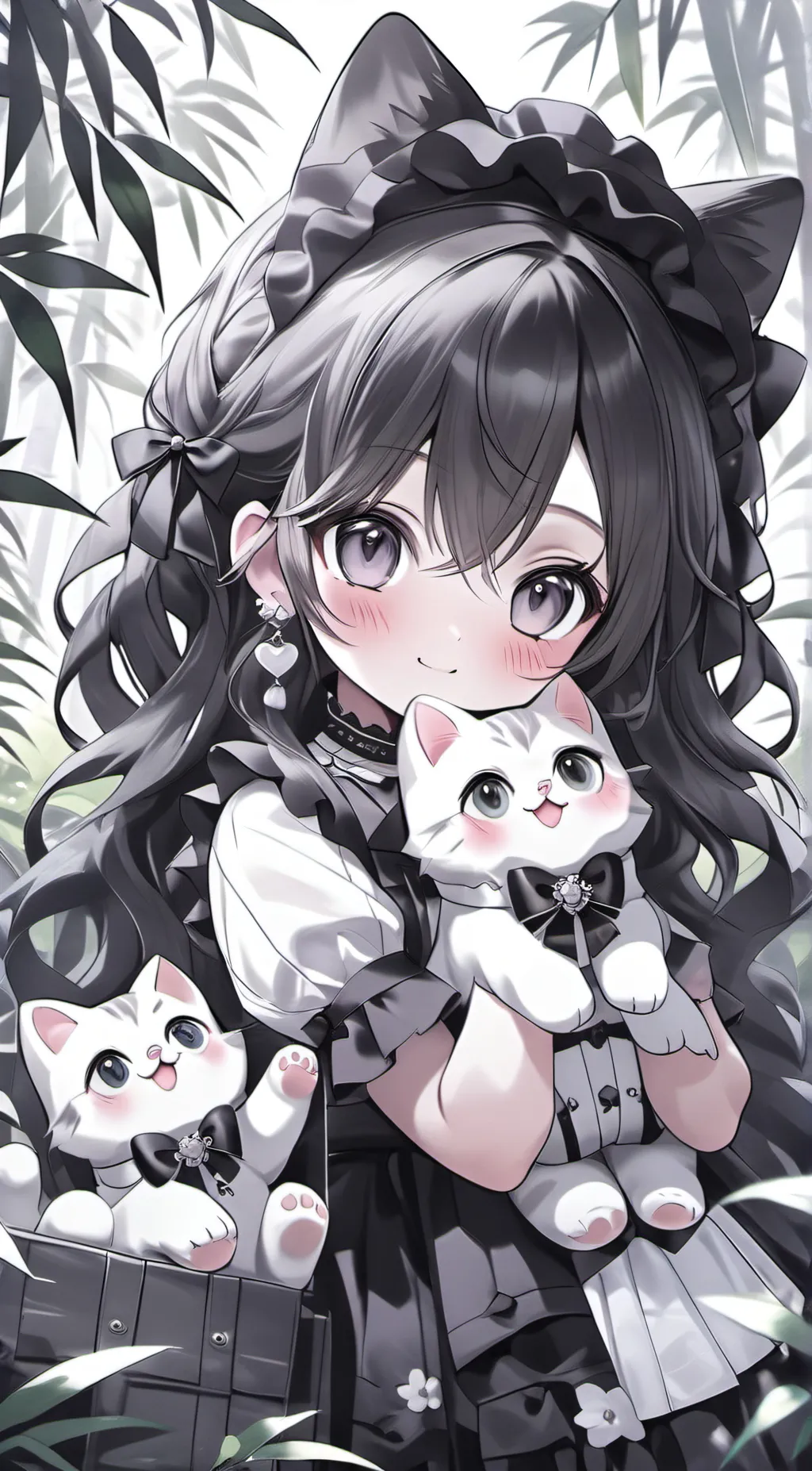 ai character: Neko!Melissa background