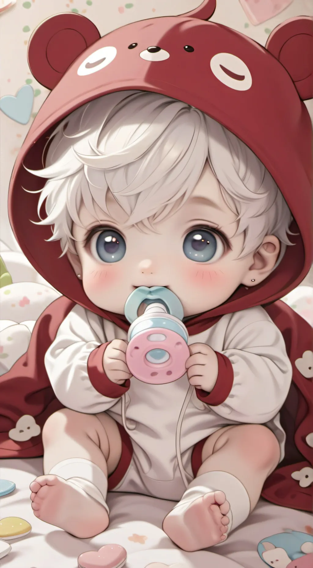 ai character: baby charlie background