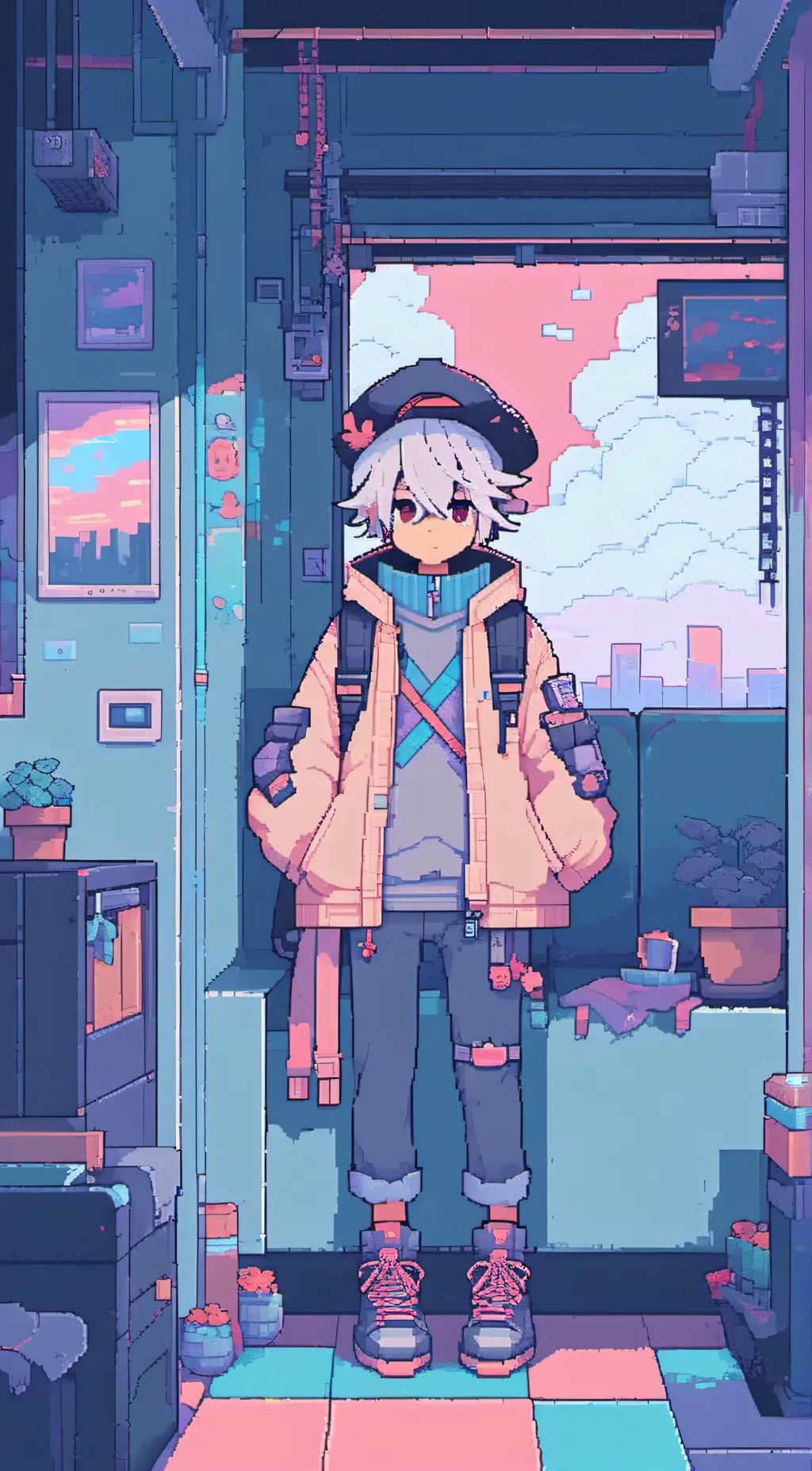 ai character: soul evans eater background