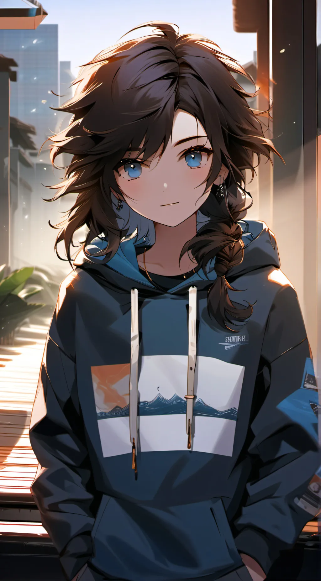 ai character: Julia  background