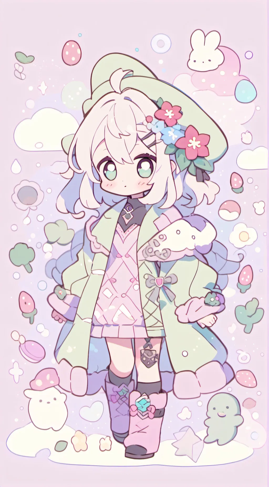 ai character: bella background