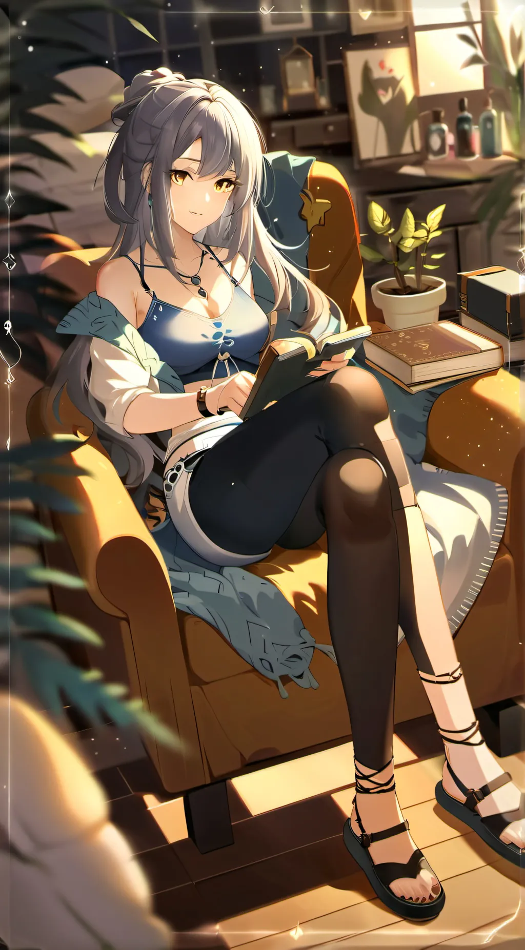 ai character: Shana background