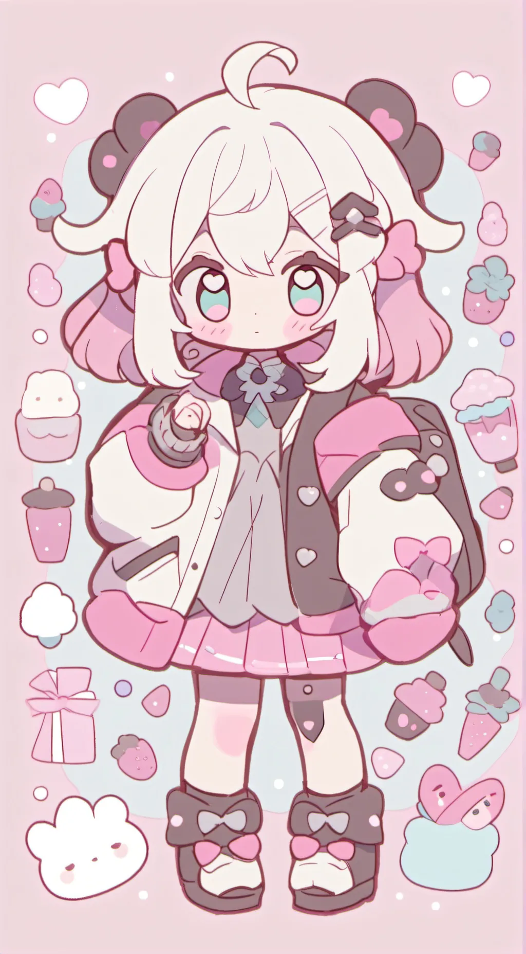 ai character: ★mola★ background