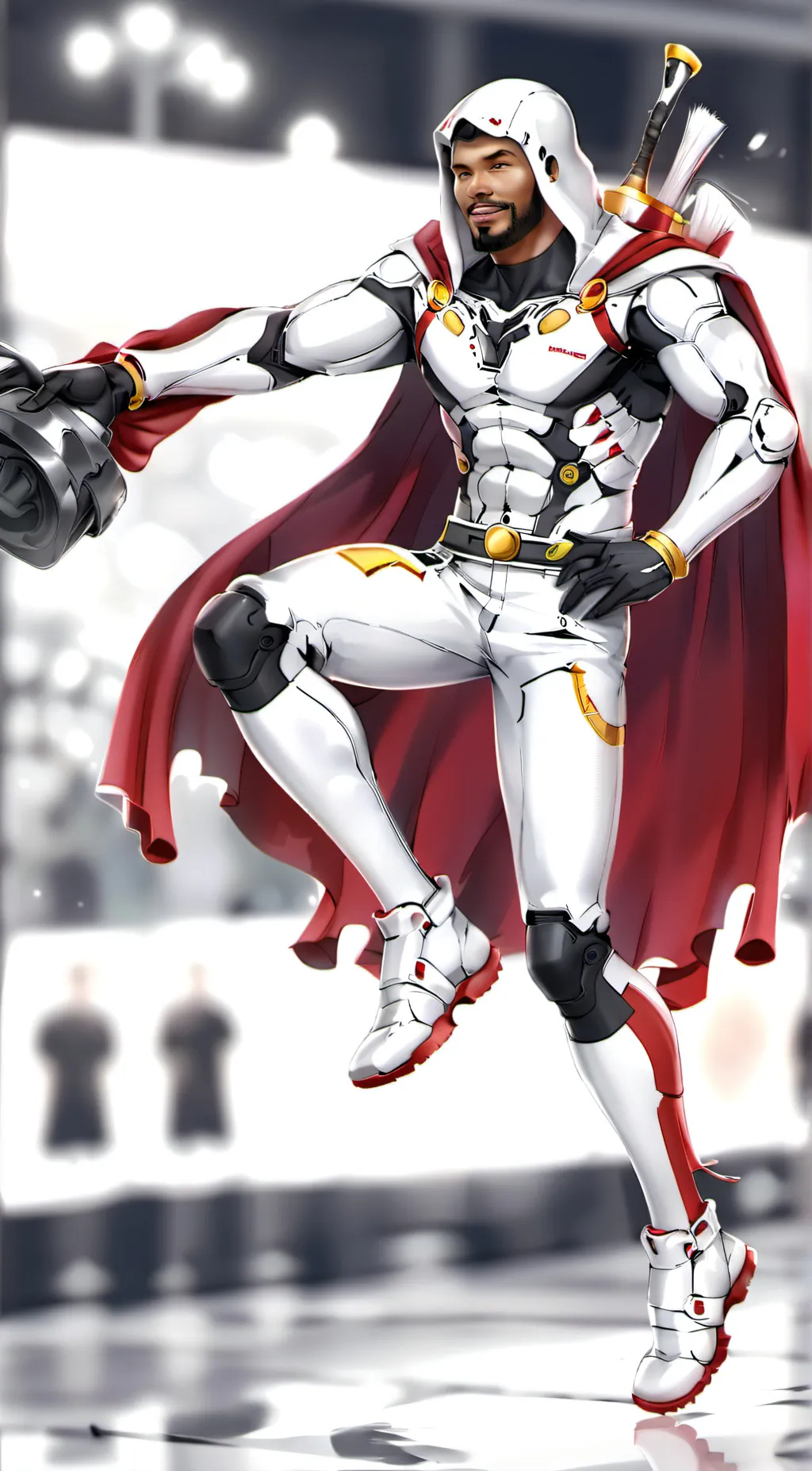 ai character: drew background