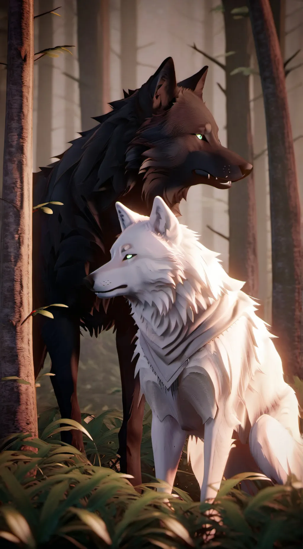 ai character: Lily background