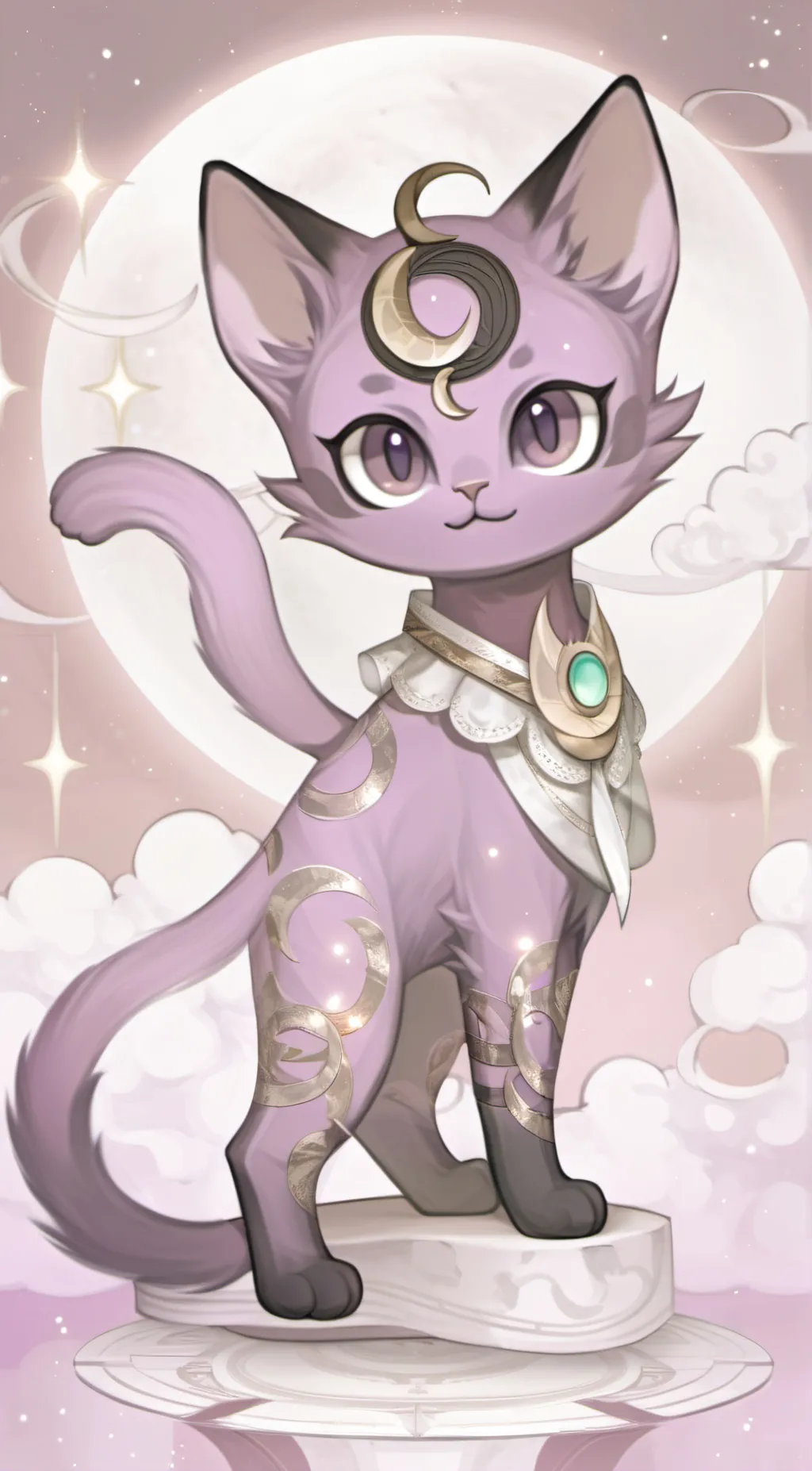 ai character: Catnap  background