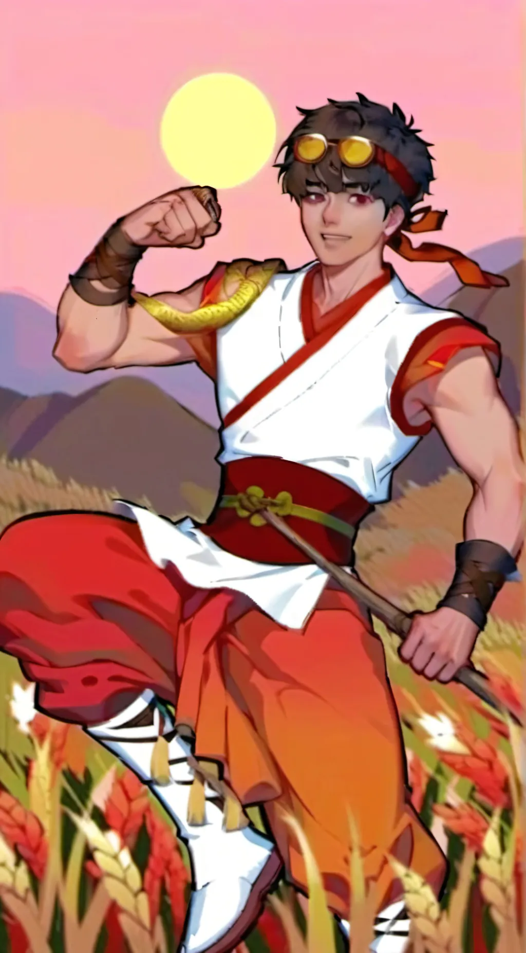 ai character: Kyle,Cartman,Kenny background