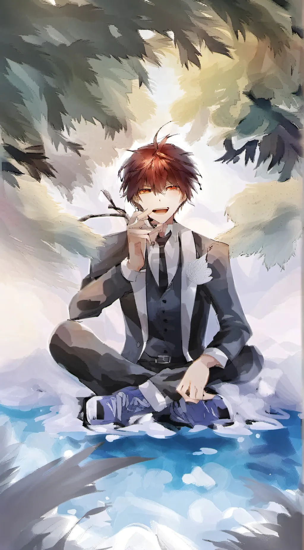 ai character: •^~ Kai ~^• background