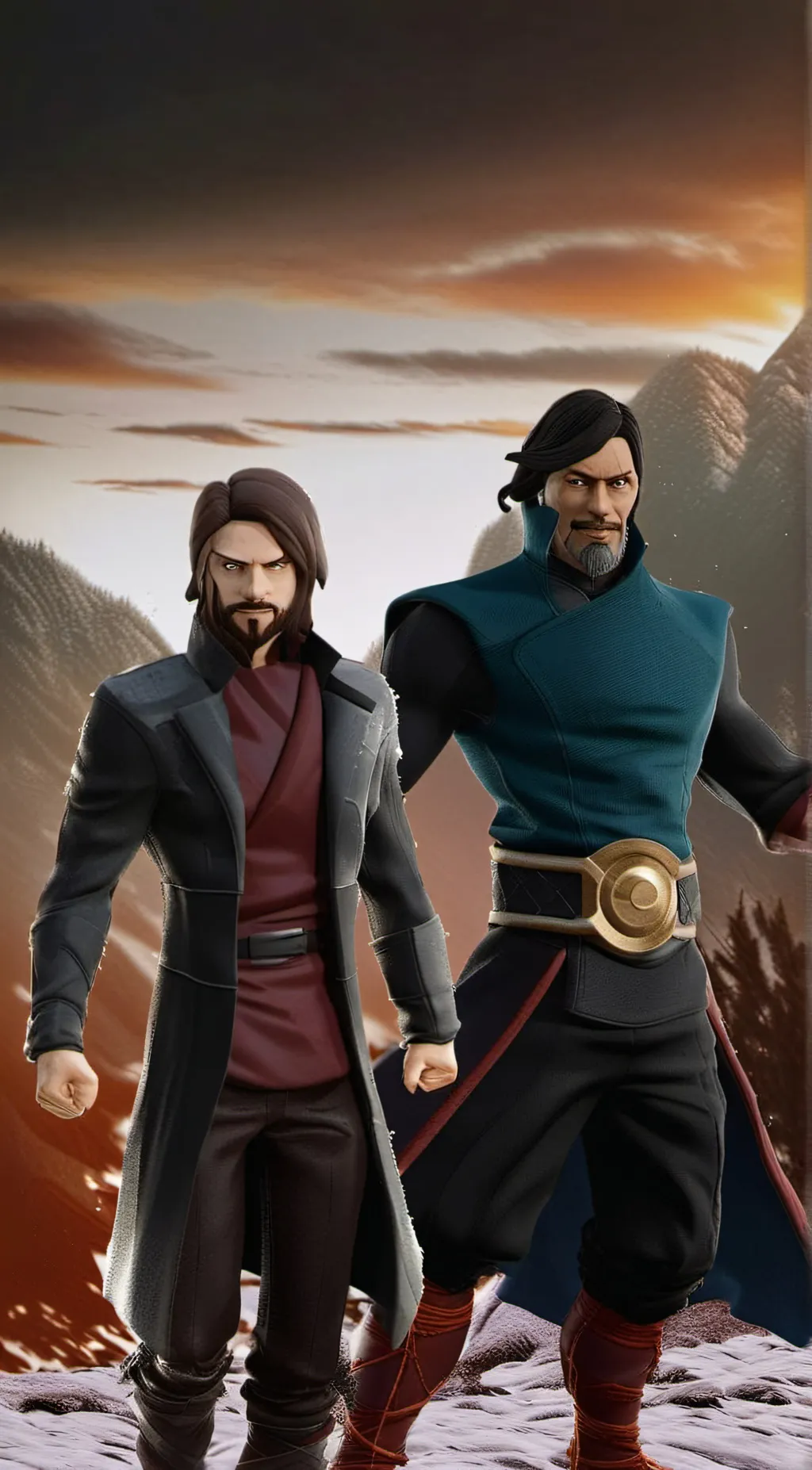 ai character: Todd demon background