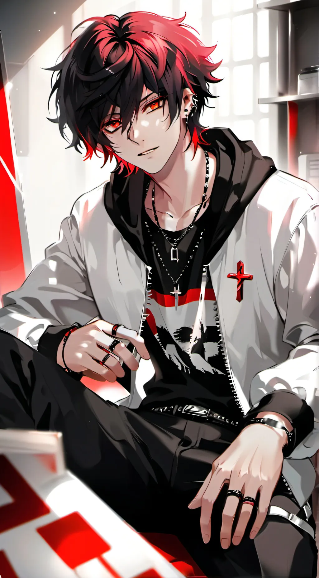 ai character: ⛓️:|Victor|:⛓️ background