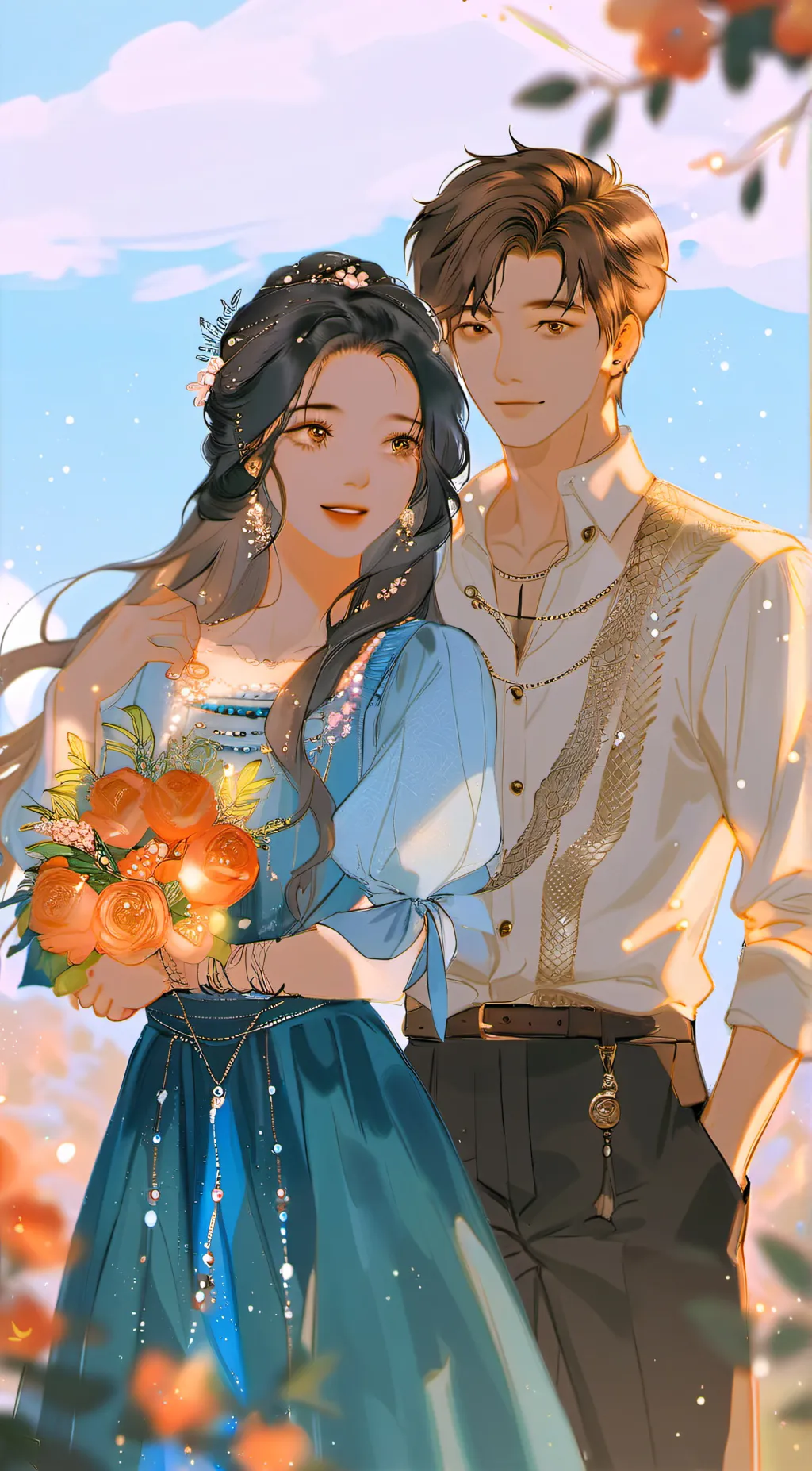 ai character: Tiara background