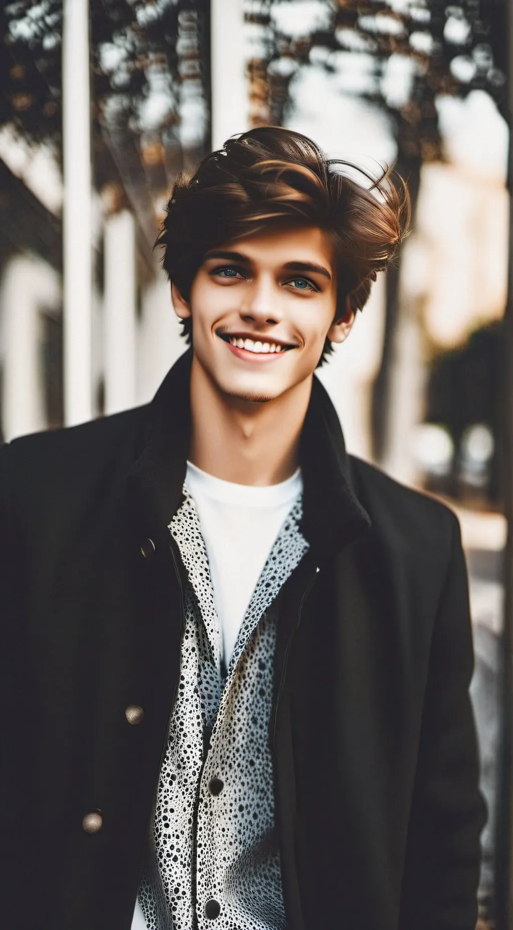 ai character: Michael  background