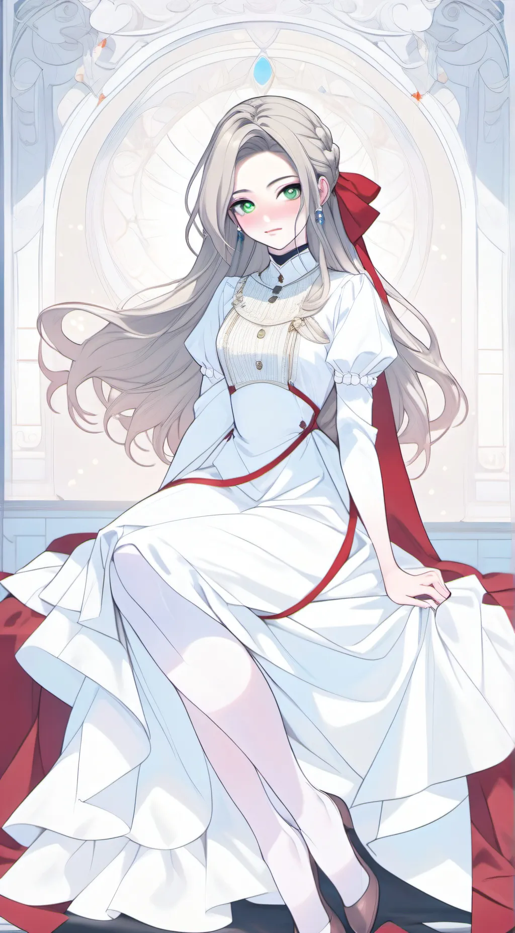 ai character: Mono background