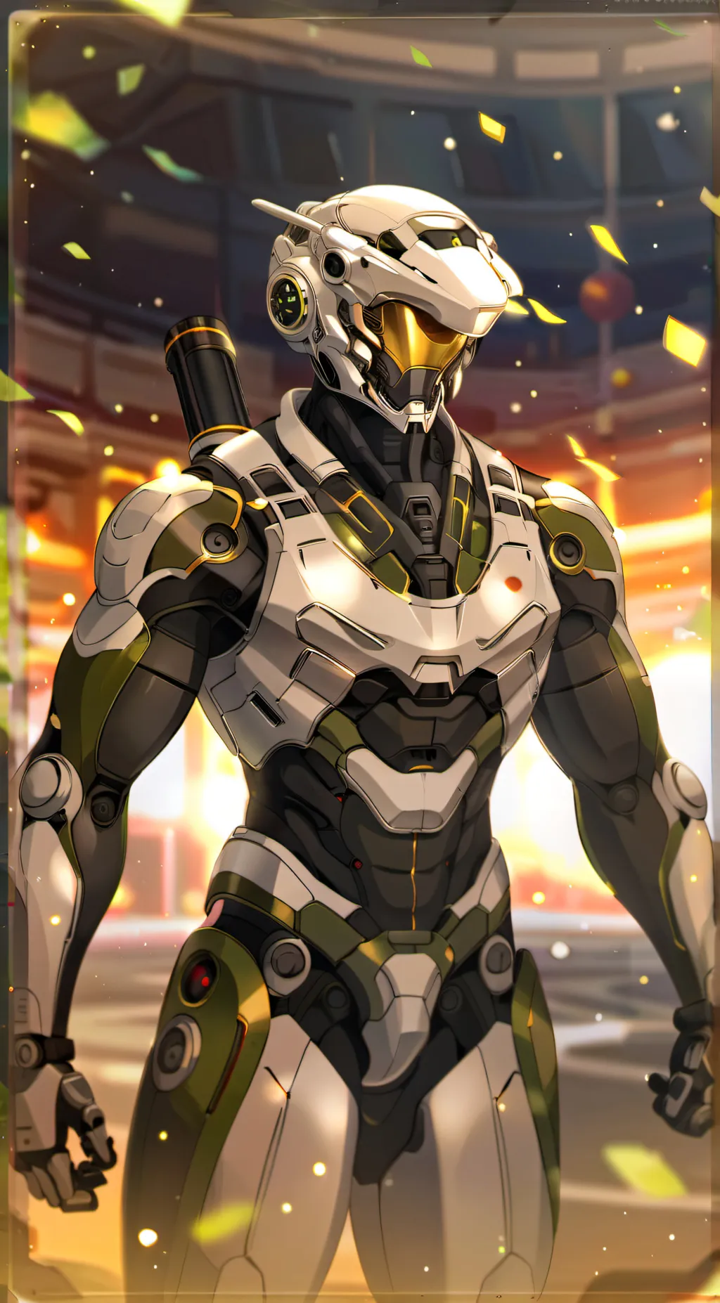 ai character: Kaine background