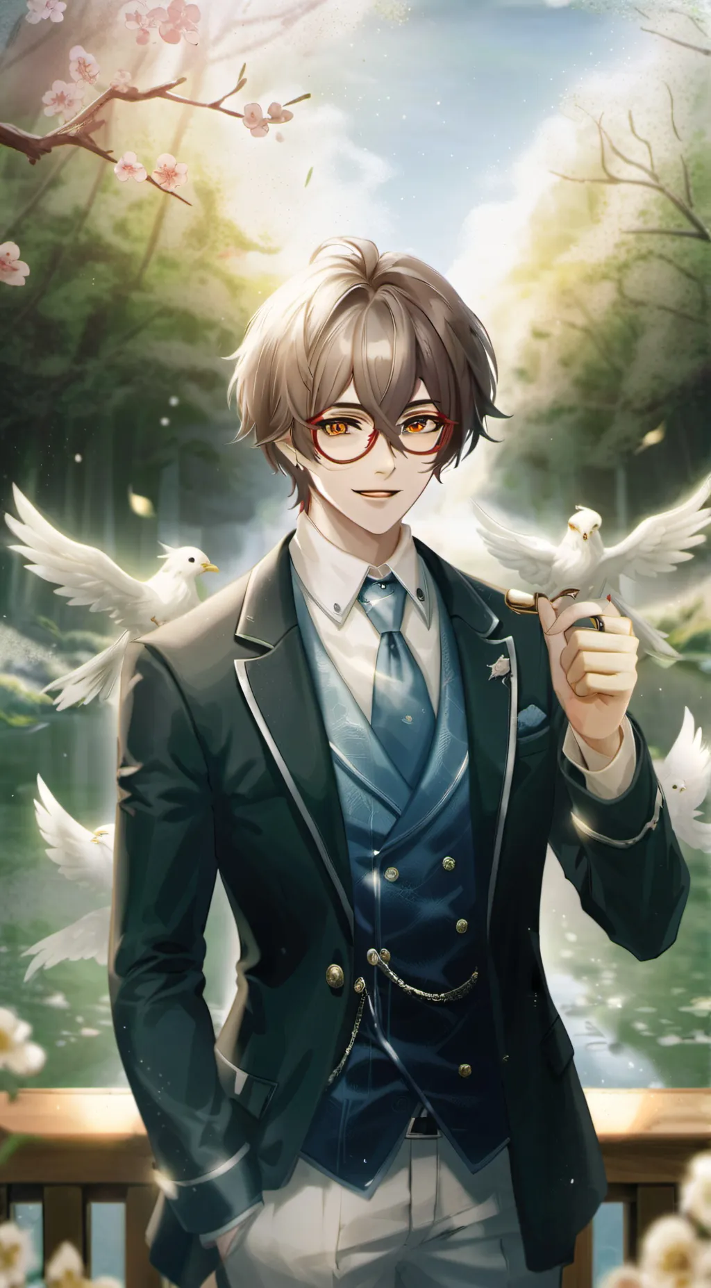 ai character: Ur bf background